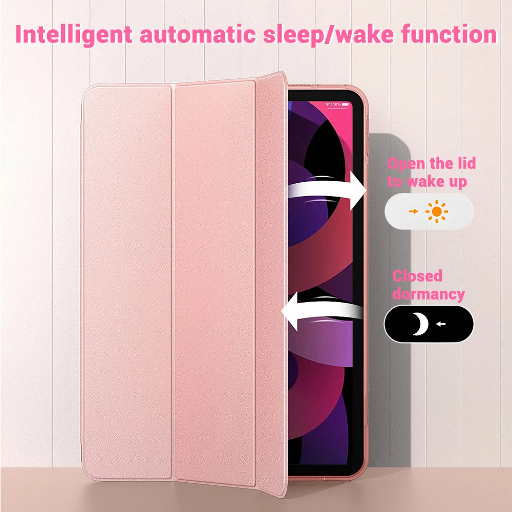 iPad Smart Folio Case – Slim Tri-Fold Stand Cover