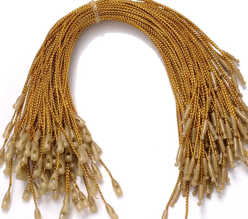 Christmas Ornament Hanging Strings 100pcs – 20cm Polyester Cord Loops
