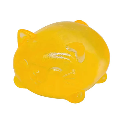 Cute Cat Stress Relief Squeeze Toy – Mini Soft Decompression Fidget Toy