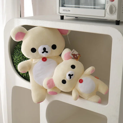 Rilakkuma Bear Plush Toy – Kawaii Soft Stuffed Animal, Multiple Sizes