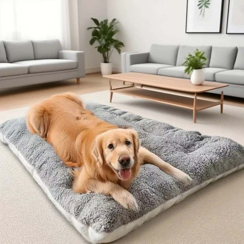 Extra Large Plush Dog Bed Mat – Super Soft Thickened Pet Sofa Cushion