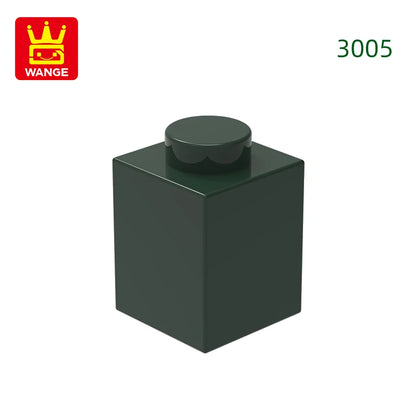Wange 3005 1x1 Basic Brick MOC Parts – 232pcs Bulk Pack