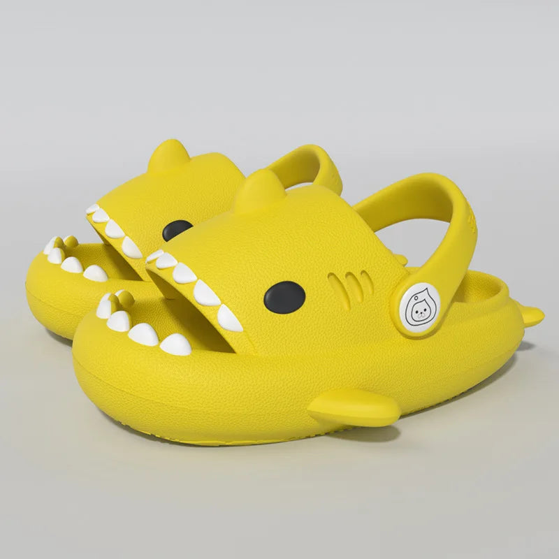 Kids Shark Sandals – Non-Slip Soft Sole Summer Clogs for Boys & Girls