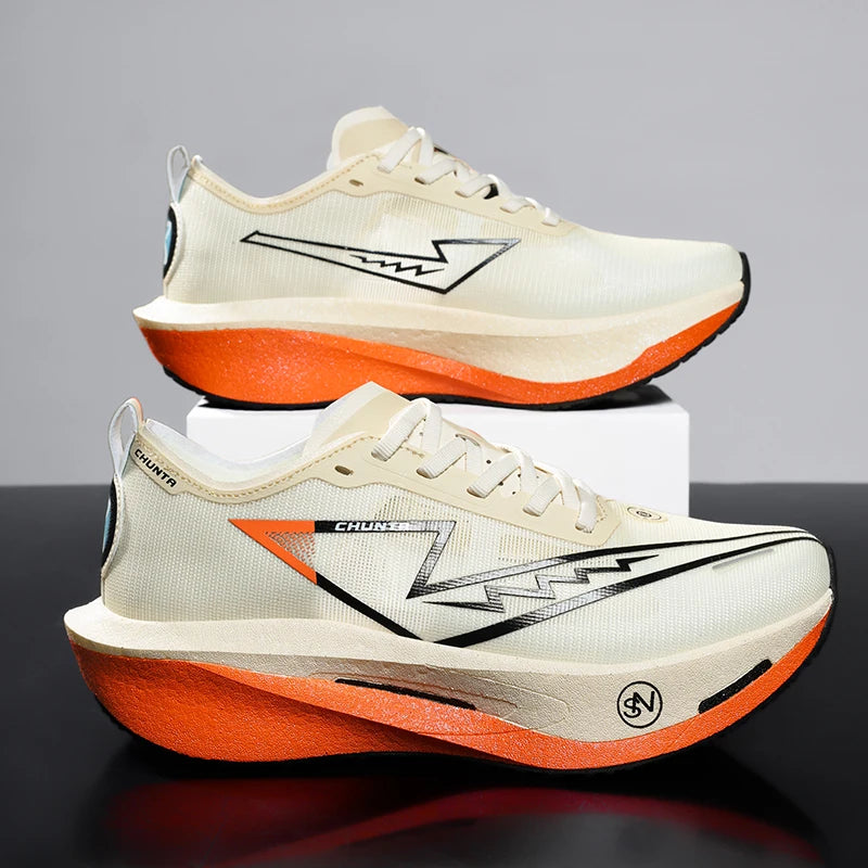 Marathon Running Shoes - Lightweight Carbon Board Sneakers for Men & Women