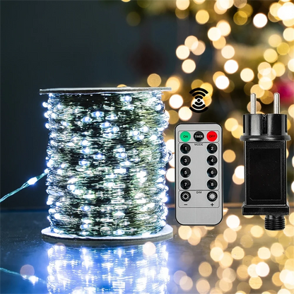 Fairy String Lights 500/1000 LED Outdoor Waterproof with Remote
