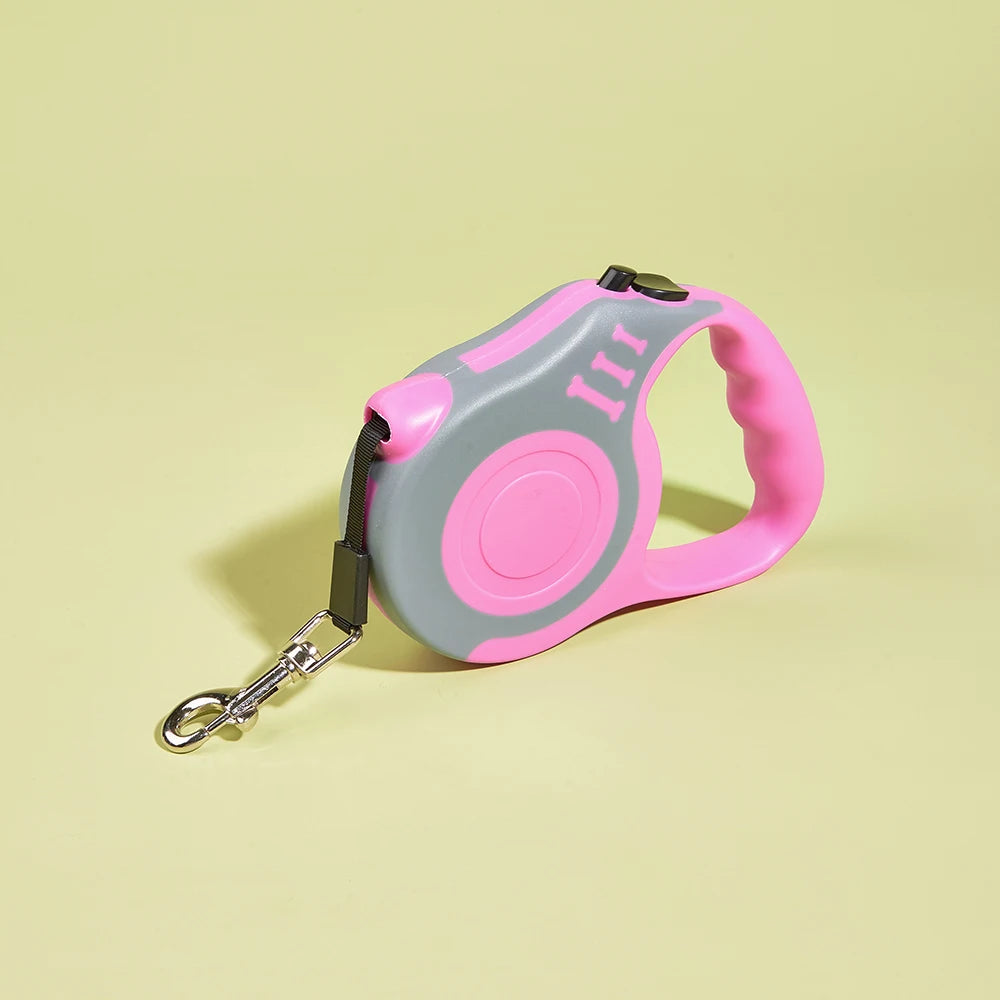 Retractable Dog Leash – 3M & 5M Nylon Lead for Small Dogs & Cats