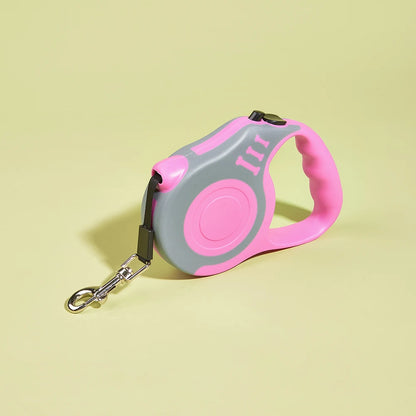 Retractable Dog Leash – 3M & 5M Nylon Lead for Small Dogs & Cats