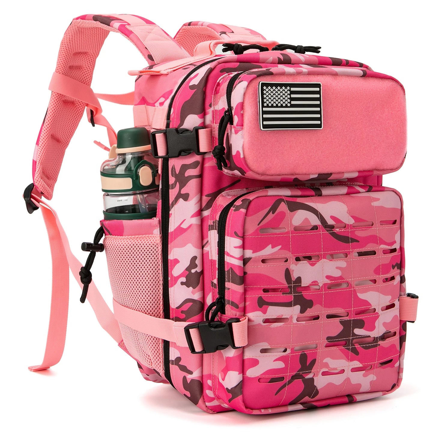25L Tactical Backpack – MOLLE Laser Cut Military Rucksack