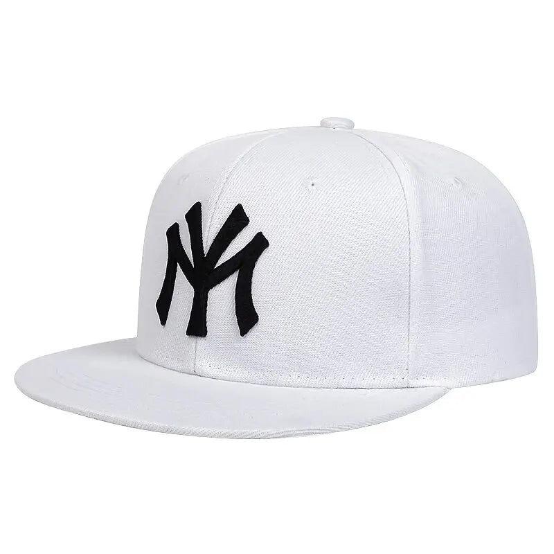 Embroidered Letter Baseball Cap – Unisex Adjustable Snapback Hat