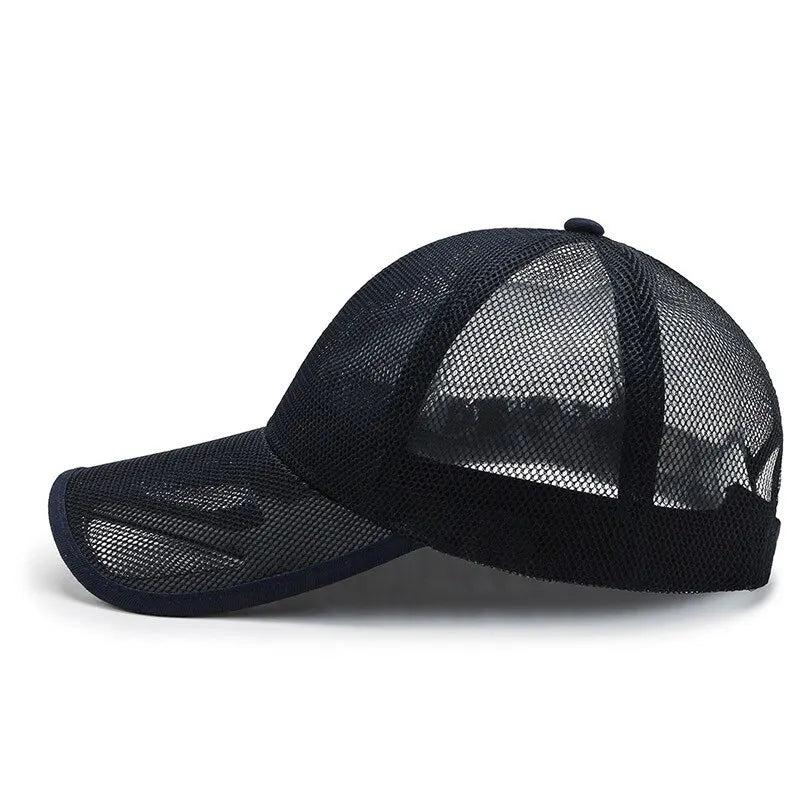 Breathable Mesh Baseball Cap – Unisex Sun Protection Hat