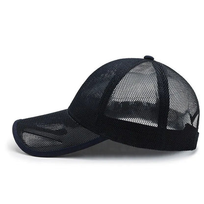 Breathable Mesh Baseball Cap – Unisex Sun Protection Hat