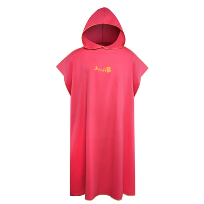 Microfiber Surf Poncho Changing Robe with Hood for Adults
