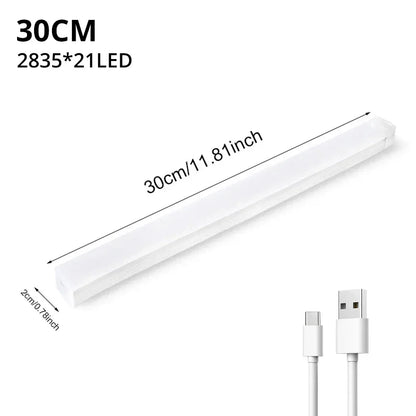 Motion Sensor LED Night Light – Wireless Rechargeable Bar
