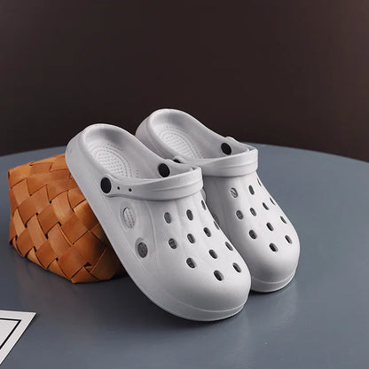 Unisex Wide Toe Non Slip Garden Clog Sandals
