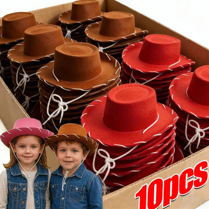 Kids Cowboy Hat – Western Felt Hat for Costume & Party