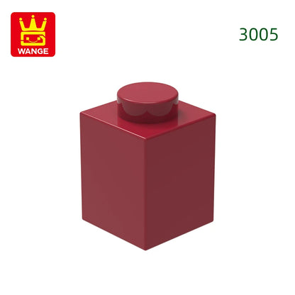 Wange 3005 1x1 Basic Brick MOC Parts – 232pcs Bulk Pack