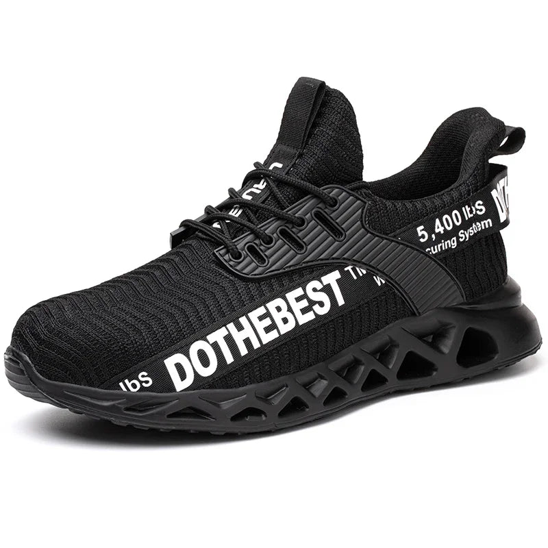 Steel Toe Safety Shoes – Lightweight Work Sneakers for Men & Women