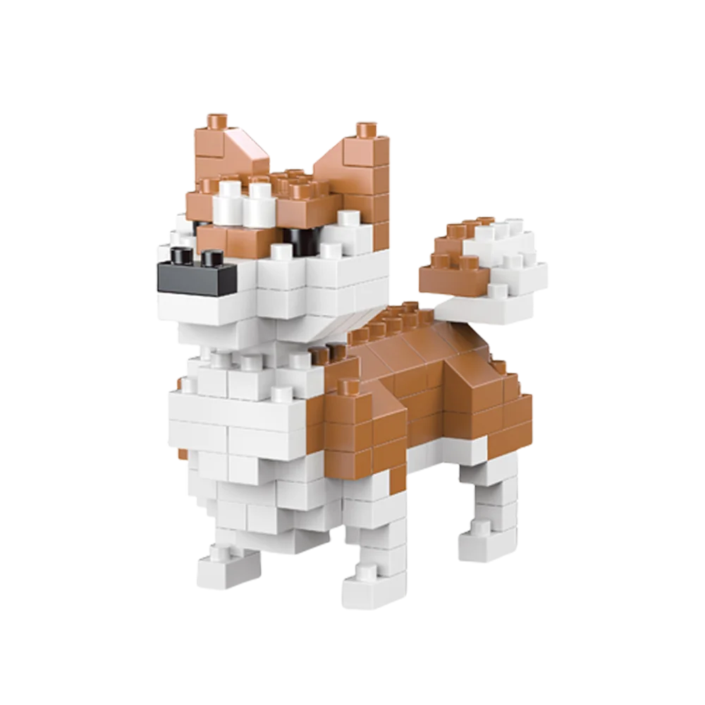 Mini Dog & Cat Building Blocks Toy – Lifelike Micro Brick Animal Figures