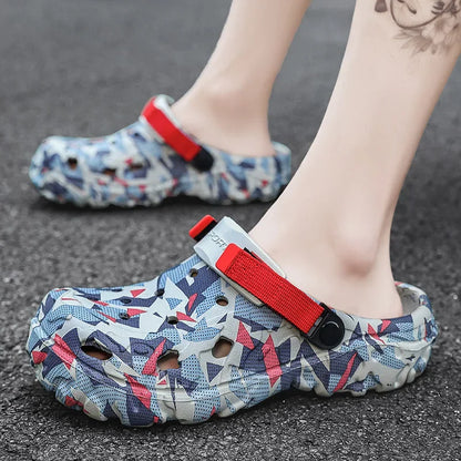 Men’s Camouflage Garden Clog Sandals