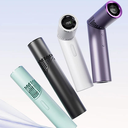 Lipstick Mini Handheld Fan – Brushless Motor, Foldable & Portable