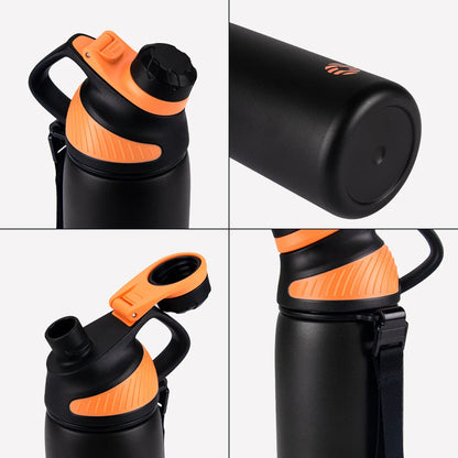 Insulated Stainless Steel Water Bottle with Magnetic Lid