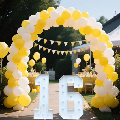 Light-Up Marquee Number 0-9 | 28.7" LED Party Decoration