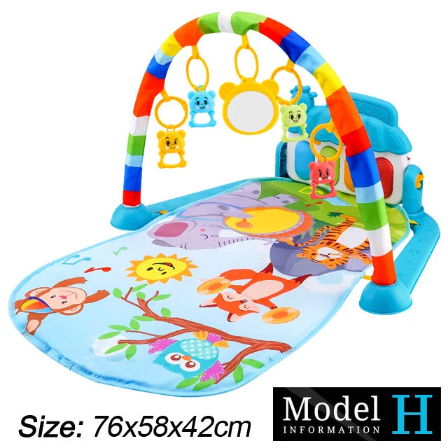 Baby Piano Fitness Play Gym Activity Mat