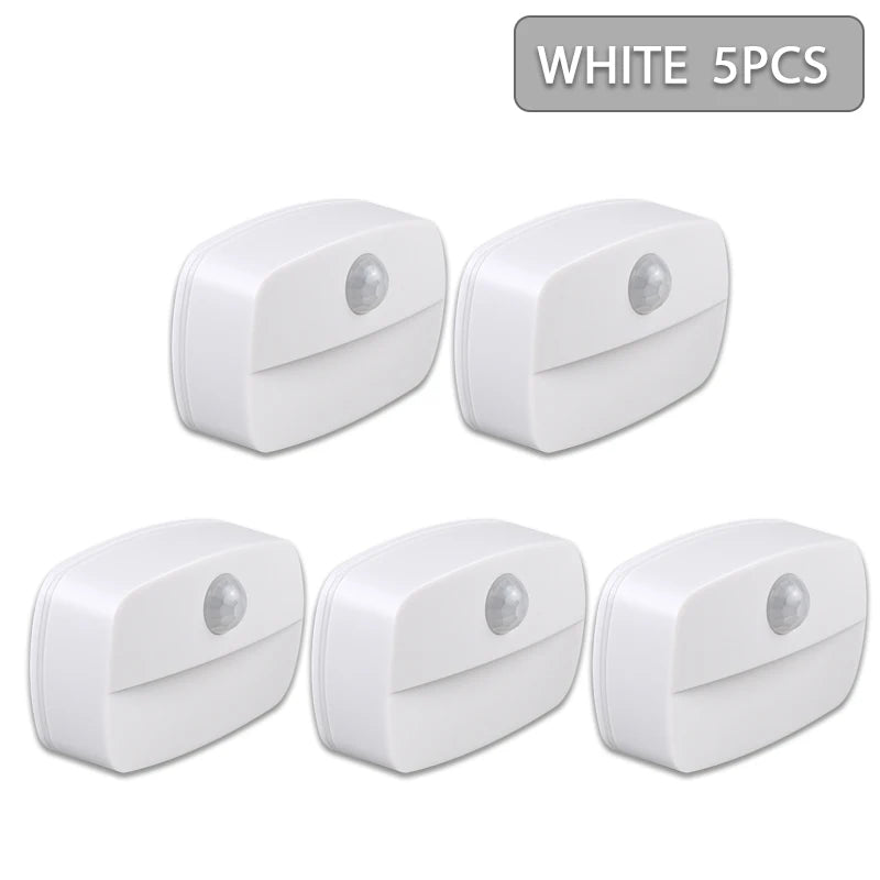 Motion Sensor Night Light Wireless Battery LED Cabinet Lamp