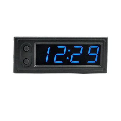 3-in-1 Car Digital Clock with Temperature Display & Voltmeter