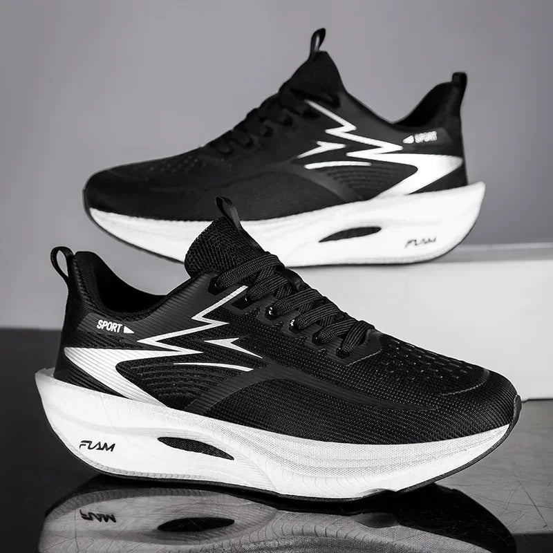 Men's Lightweight Running Sneakers – Breathable Mesh Sport Shoes