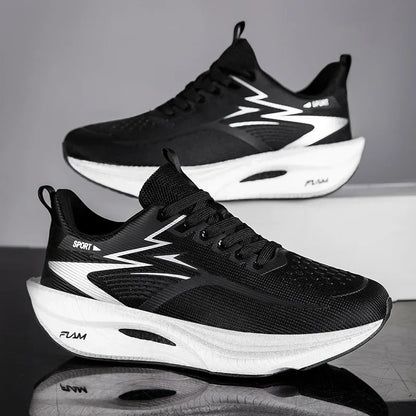 Men's Lightweight Running Sneakers – Breathable Mesh Sport Shoes