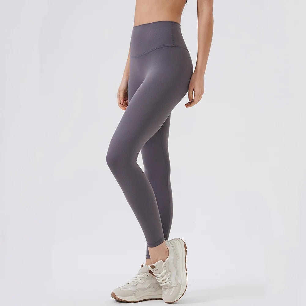 Women's High Waist Yoga Leggings – Cropped with Back Pocket