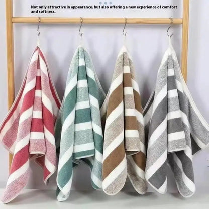 Coral Fleece Bath Towel – Thick, Quick-Dry & Absorbent
