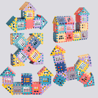 House Building Block Set – Large Scale Simulation Window Design
