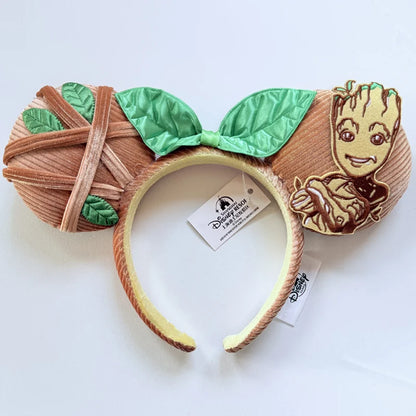 Minnie Mouse Sequin Ears Headband with Bow – Disney Park Style
