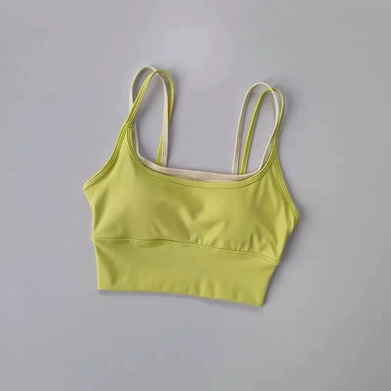 Women's Sports Bra – Shockproof Yoga & Fitness Top