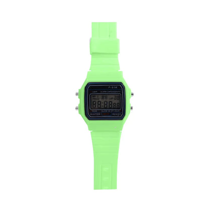 F91W Digital Sports Watch – LED, Waterproof, Unisex