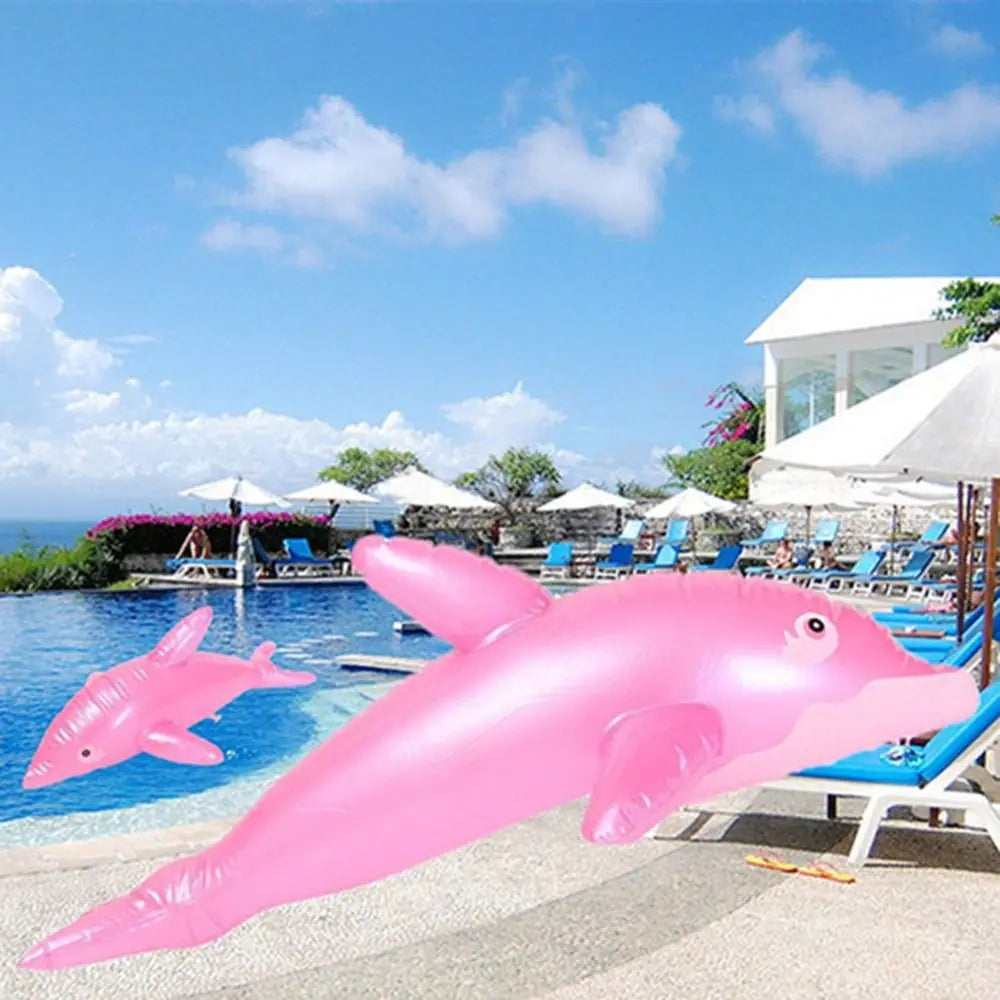 Inflatable Dolphin Pool Float Toy for Kids – 53cm