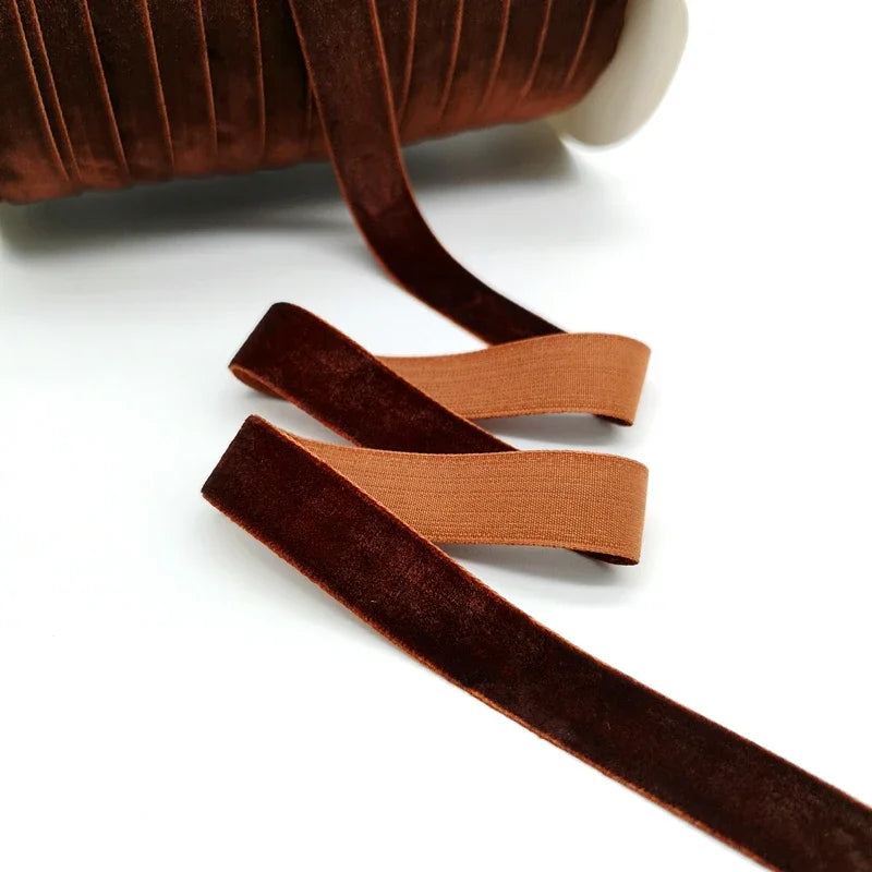 Velvet Ribbon 5 Yards – 6mm to 25mm Wide for Wedding, Gift Wrapping & DIY