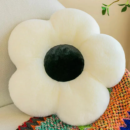Flower Shape Plush Floor Cushion – Soft Seat Pad