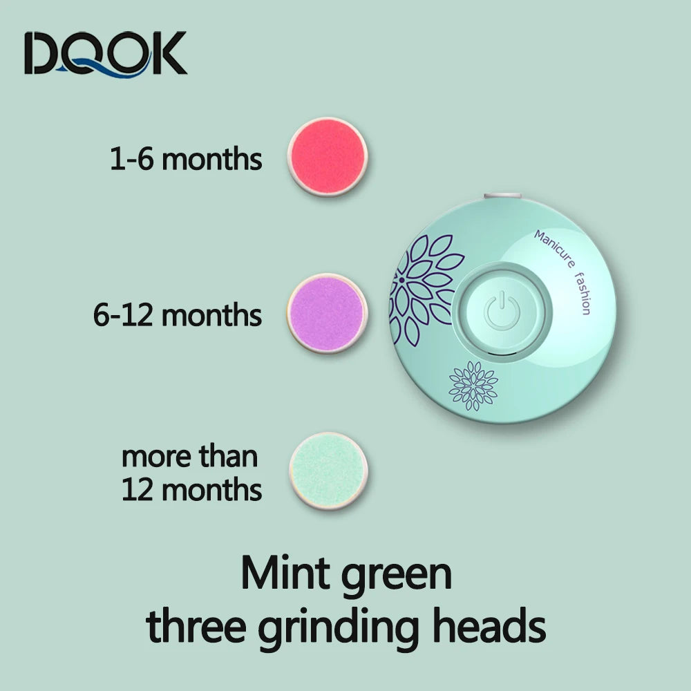 Electric Baby Nail Trimmer – Safe Manicure Set for Newborns & Kids
